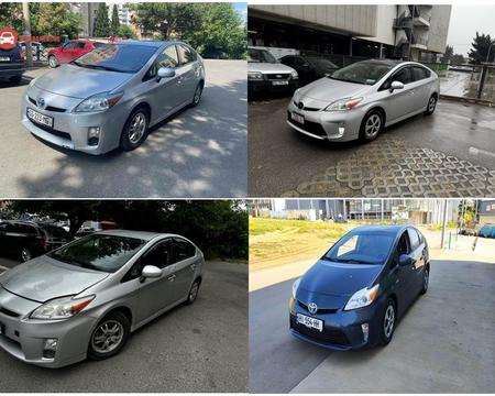 მანქანების გაქირავება დღიურად (ტოიოტა პრიუსები)