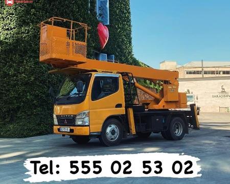 ამწე კალათა ქირავდება