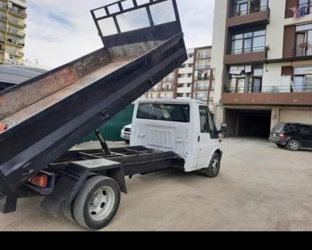 სამშენებლო ნაგვის გატანატვირთის გადაზიდვა