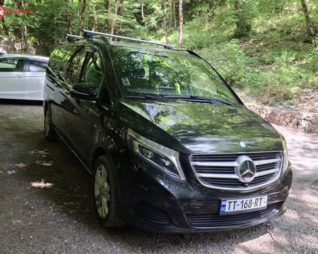 ქირავდება VIP კატეგორიის მინივენი Mersedes Benz V class მძღოლით ან მძღოლის გარეშე