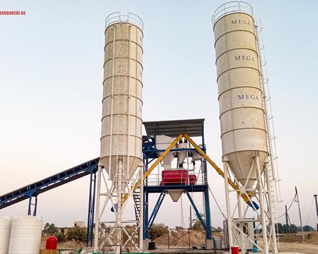 ბეტონის ქარხანა 120 კუბიანი სტაციონალური 