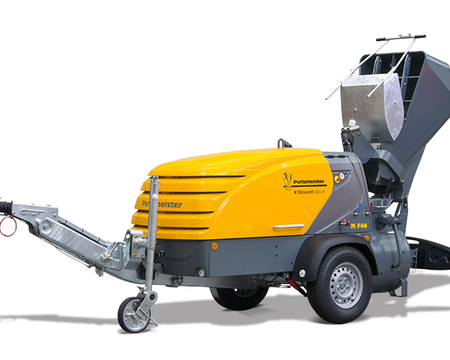1 Putzmeister Mixokret M 740 DBS,  სკიპით და ელექტრო ნიჩაბი