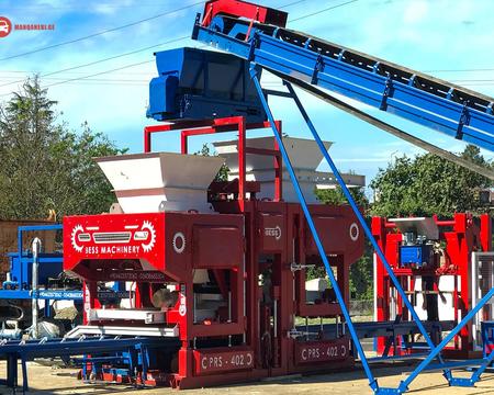 PRS-402 სრული ავტომატური ფილის ქვის დანადგარი | 300 მ²/8 საათში | მაღალი ხარისხი და ეფექტურობა