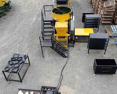 მოსაპირკეთებელი ფილების დამამზადებელი დანადგარი