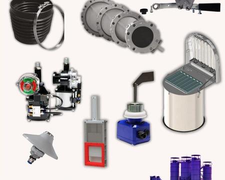 ბლოკის დანადგარის და ბეტონის ქარხნის ნაწილები