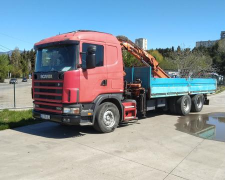 სატვირთო ამწე კრან მანიპულატორი ჰაიაპი