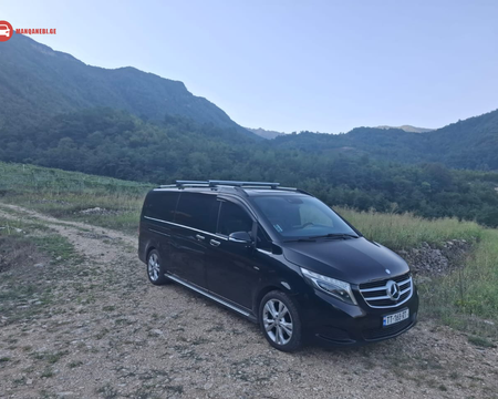 ქირავდება Mercedes-Benz V-class მინივენი მძღოლით ან მძღოლის გარეშე