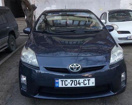 ქირავდება ავტომობილები car rent dayli прокат авто, toyota prius rent